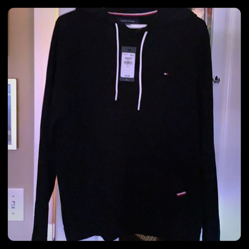 Black hoodie Tommy Hilfiger